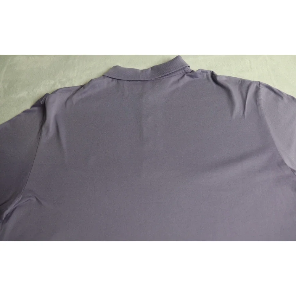 Polo Golf Ralph Lauren Men's Medium Purple Short Sleeve Performance Polo Shirt